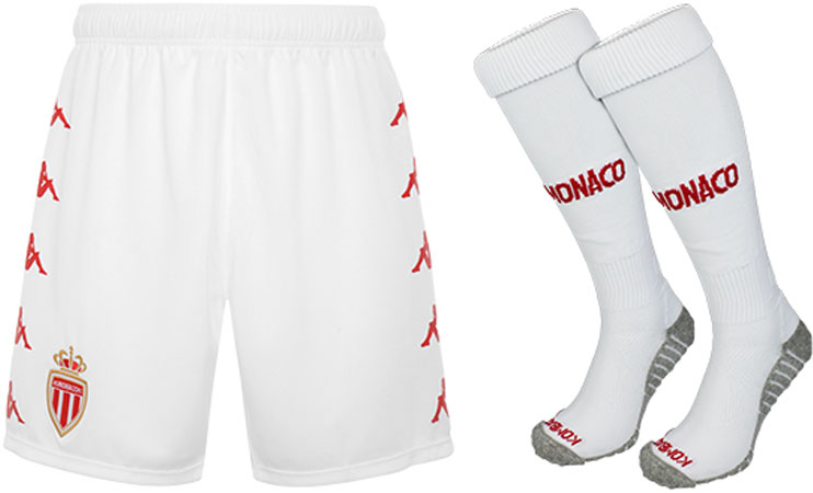 モナコ、2020-21新ユニフォーム登場！裏に「公妃デザインの証明付き」｜写真9