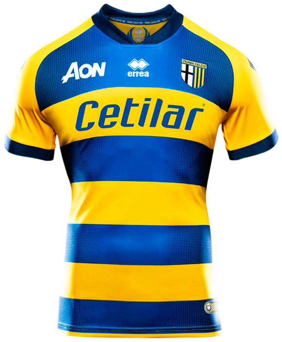 パルマの2018-19ユニフォーム、ジャッロブルーのボーダー「誕生20周年」に！｜写真5