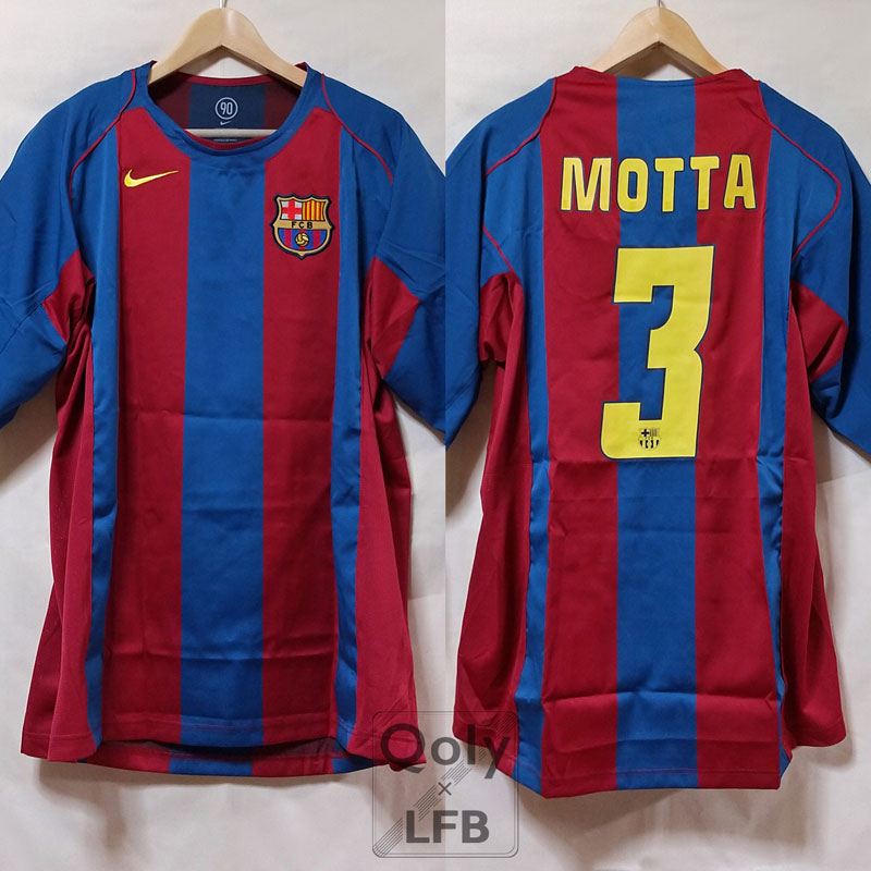 6季ぶりのリーグ優勝！バルセロナ「2004-05ホーム」ユニフォーム｜写真5