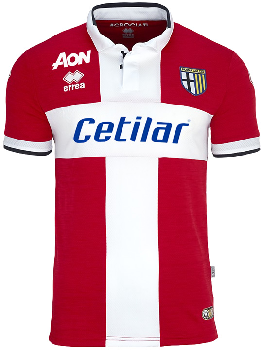 絶望から復活のパルマ、2017‐18ユニフォームは伝統の「十字」をデザイン｜写真7