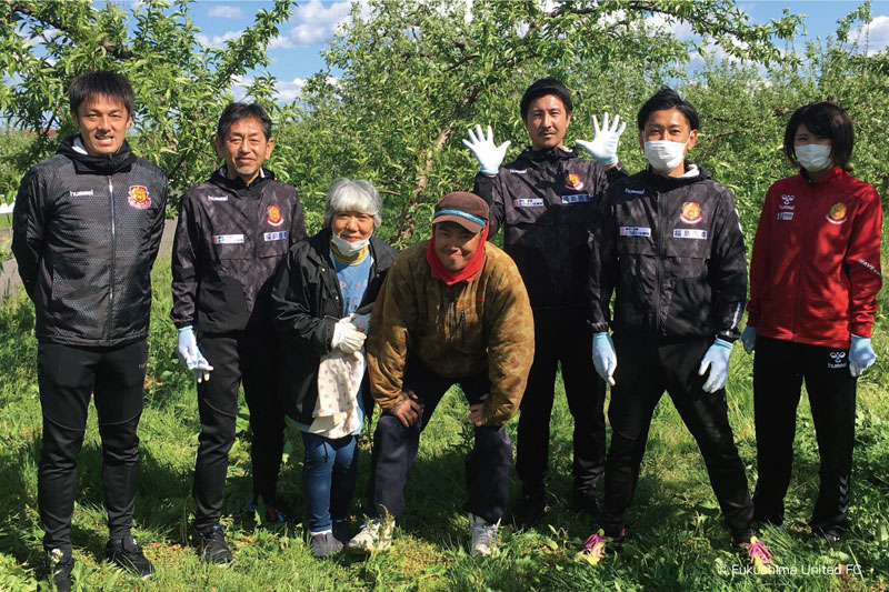 福島ユナイテッド、風評払拭を願う「桃のユニフォーム」を今年も発表！ ｜写真5
