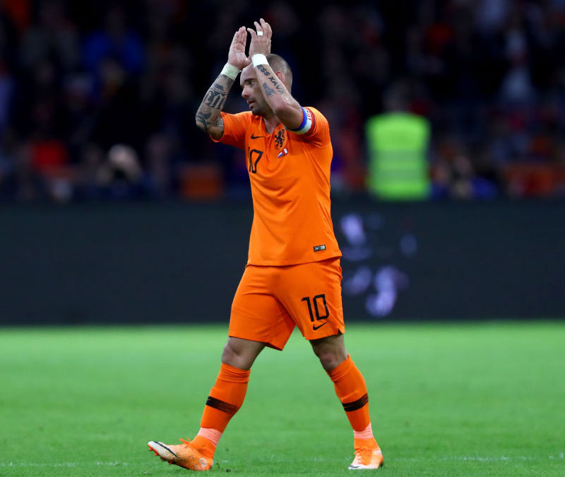 スナイデルのオランダ代表引退を「9つのオランイェ」で追憶する｜写真20