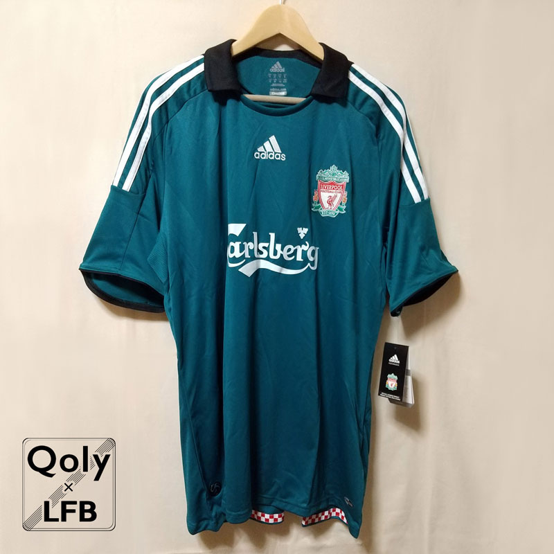激闘シーズンの緑ユニ！リヴァプール「08-09サード」ユニフォーム｜写真5
