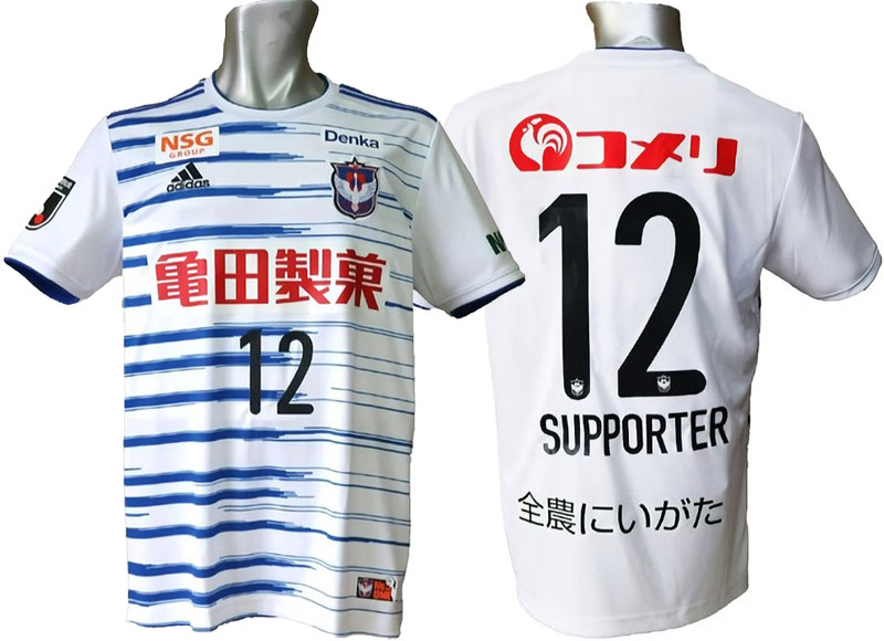 アルビレックス新潟、早くも2019新ユニフォームを発表！デザインは“スピード感”｜写真4