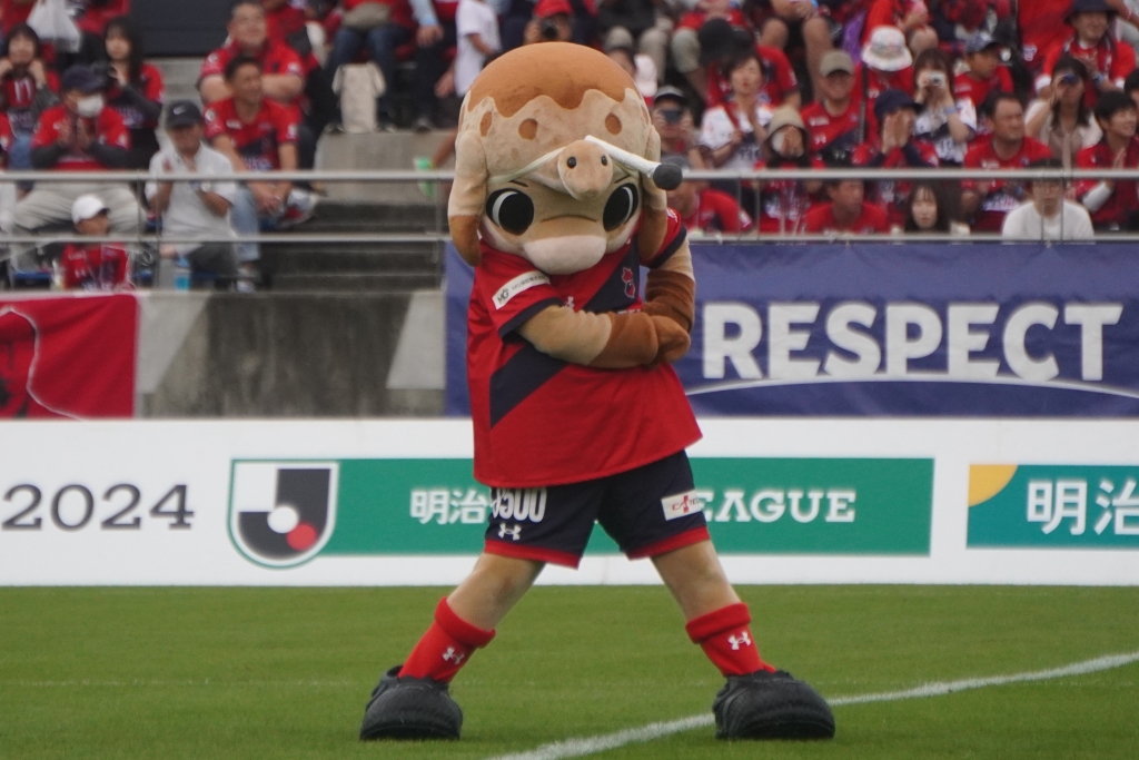 いわきFCの動けるかわいいマスコット！Qoly編集部が撮影したハーマー＆ドリーの写真を公開｜写真7