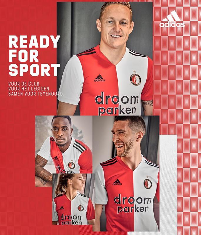 フェイエノールト、2020-21新ユニフォーム発表！「今度はモダンなデザイン」｜写真7