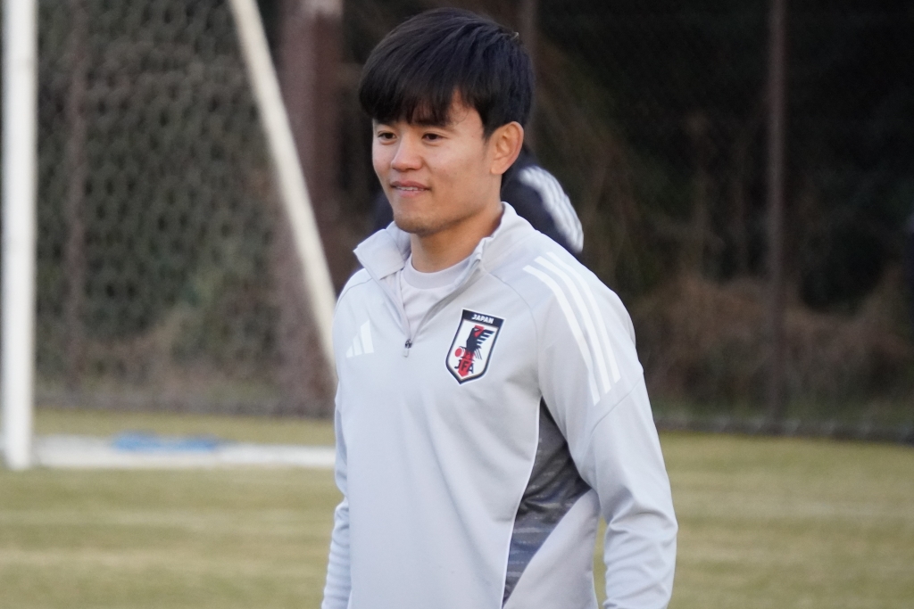 日本代表MF久保建英、バーレーン戦に向けての一問一答「目の前の相手に勝つことに全力で臨めれば」｜写真3