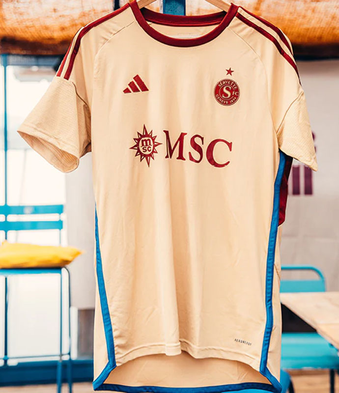 常本佳吾が加入！セルヴェットが23-24新ユニを発表　美しきワインレッドの洗練デザイン｜写真4