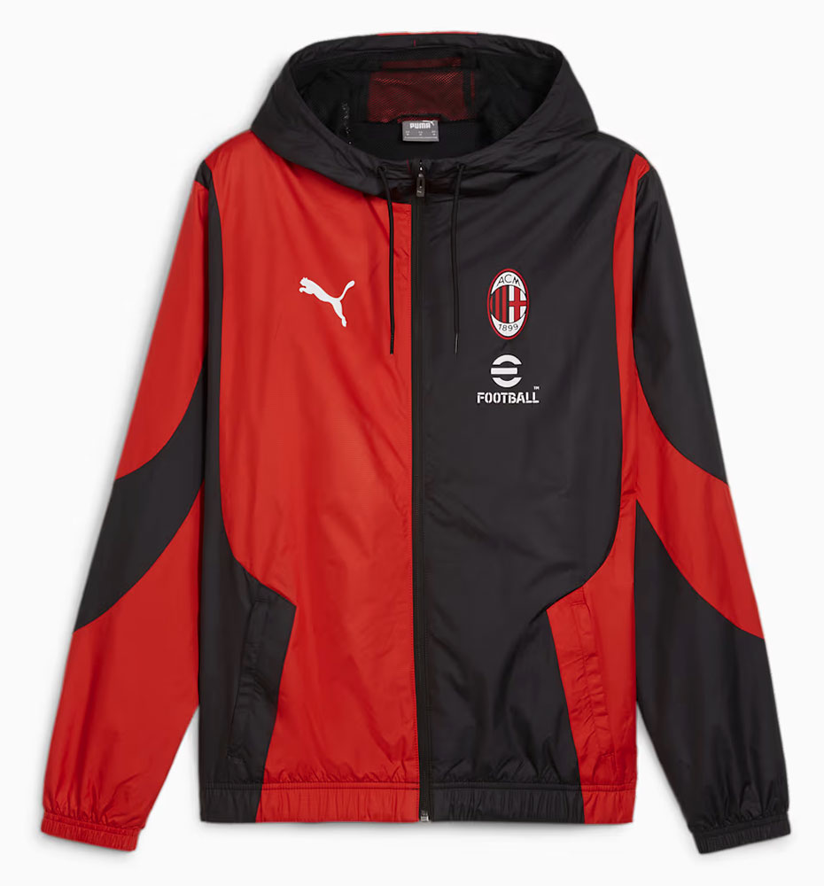 ミランにPUMA新作「プレマッチ・コレクション」登場！胸に人気ゲーム『eFootball』ロゴ入り｜写真4