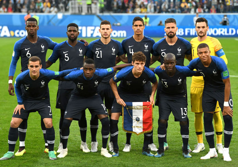 永久保存版！ロシアW杯「準々決勝から決勝まで」ユニ画像＆集合写真まとめ｜写真25