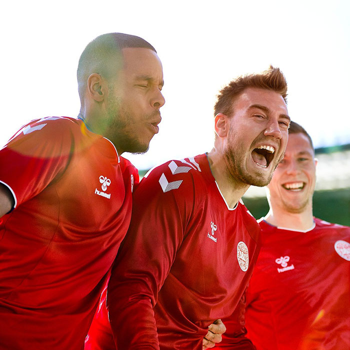 デンマーク代表、hummelと共に挑むW杯ユニフォームを発表！｜写真10