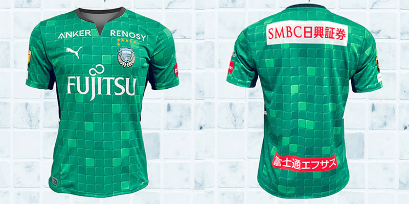 川崎フロンターレ、2022新ユニフォーム発表！なんと「お風呂タイル」をデザイン｜写真6