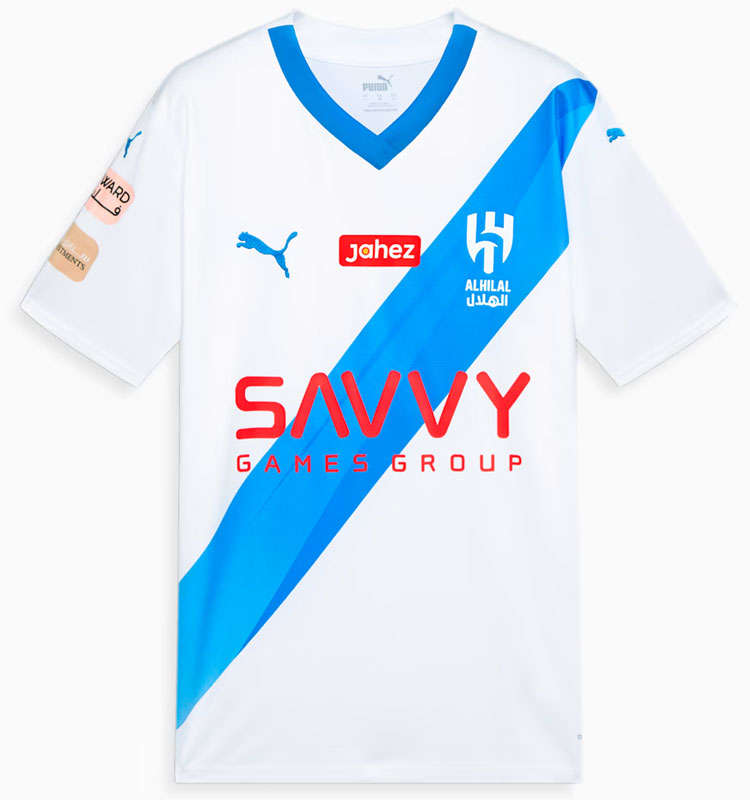 ネイマール移籍の強豪アル・ヒラル！23-24新ユニフォームは「PUMA」が初のサプライヤーに｜写真4