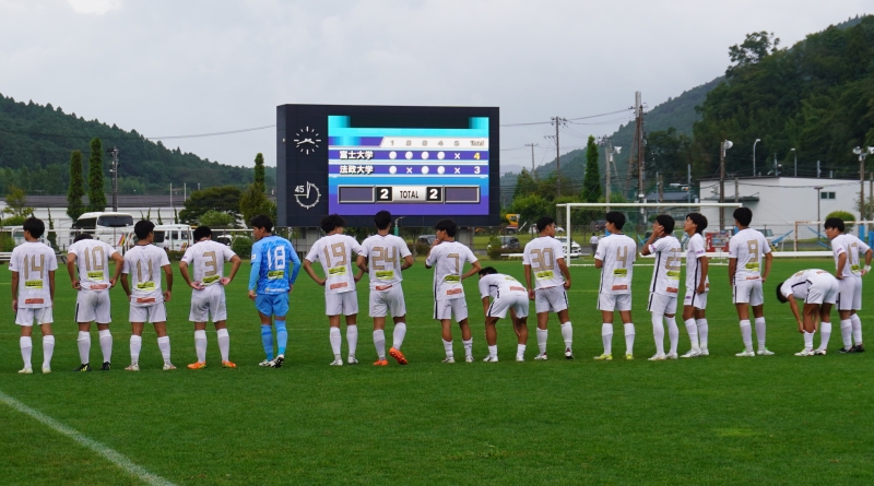 ＜大学サッカー＞総理大臣杯決勝進出を奇跡とは言わせない！富士大FW松田空良が決めた値千金の同点弾｜写真3