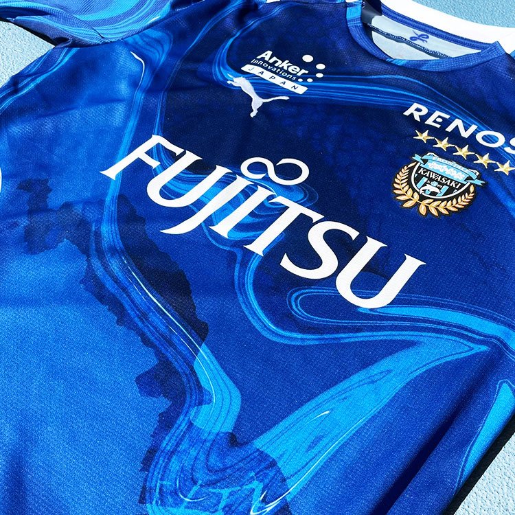 川崎フロンターレ、「水道100周年」を祝う2021限定ユニフォームを発表！｜写真4