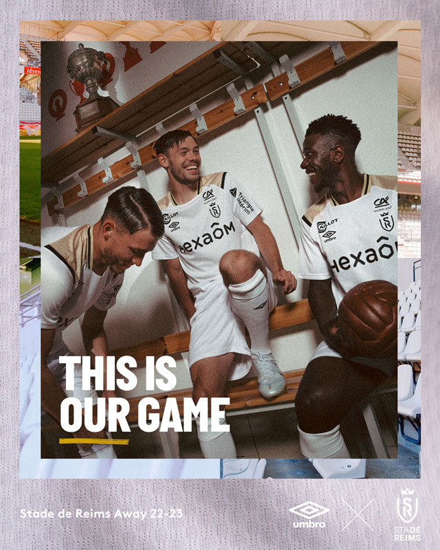 伊東純也の新チーム！スタッド・ランス、「ちょっとレトロな」2022-23新ユニフォームを発表｜写真9