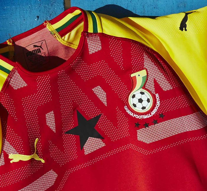 ガーナ代表、2018新ユニフォームは「パルス」をデザイン！“デビュー”は日本戦？｜写真3