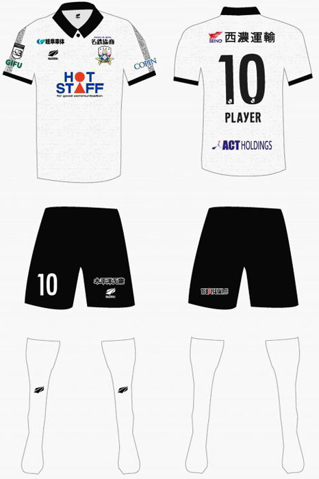 FC岐阜が2023新ユニフォームを発表！デザインは襟付き「織物柄」｜写真3