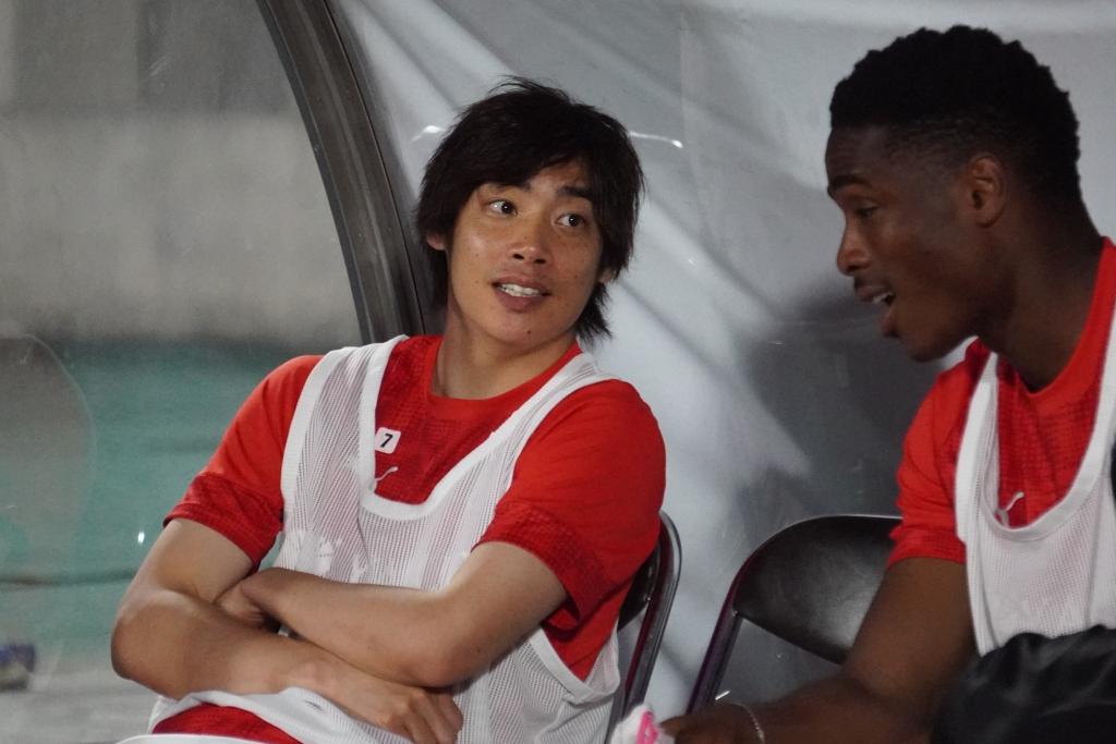 日本代表FW伊東純也、親善試合モンテディオ山形戦取材のQoly編集部撮影写真を公開｜写真7
