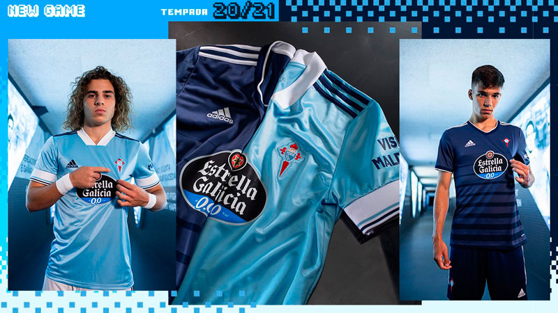 セルタ、2020-21新ユニフォームを発表！どちらも「美しき青」に｜写真6