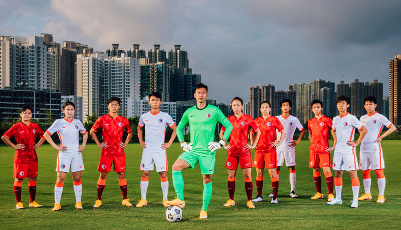 香港代表、「ちょっと中国っぽい」2020新ユニフォームを発表！｜写真4