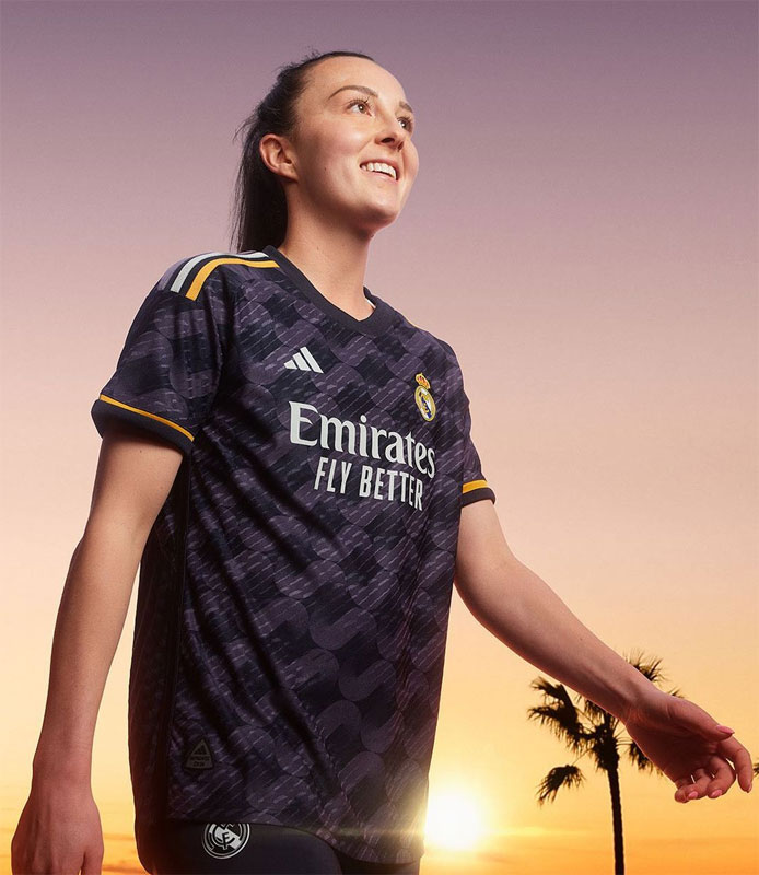 レアル・マドリーに23-24新アウェイユニが登場！デザインは「無限の愛」を表現｜写真6