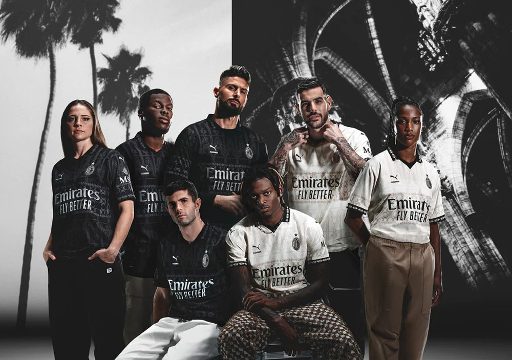 荘厳で美しい！ミランがLAファッションブランド『PLEASURES』とコラボの新ユニフォームを発表｜写真10