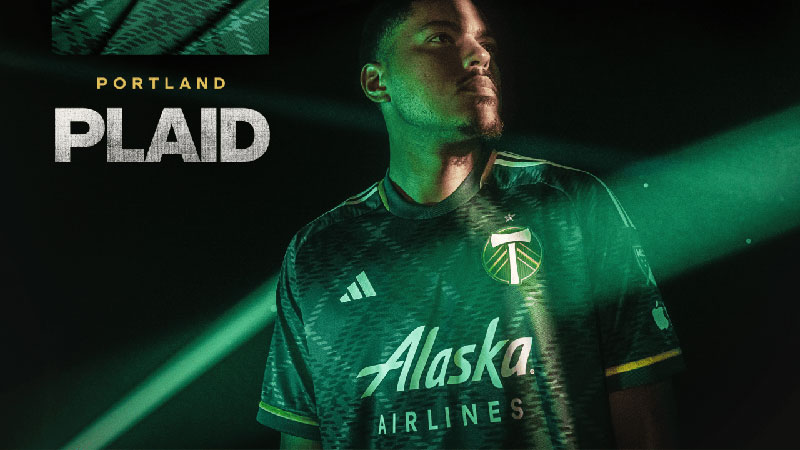 MLS屈指の美ユニ！ポートランド、チェックで魅せる2023新ユニフォームを発表｜写真5