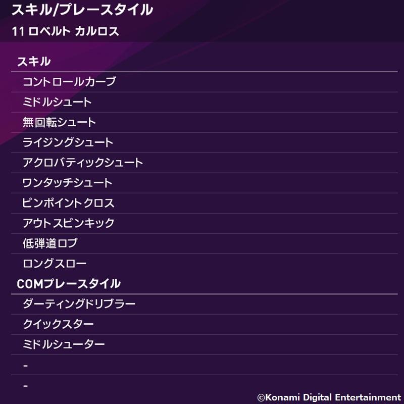 ウイイレ2020、今週はレアル勢が登場！「初登場グティ」「最凶ロベカル」の能力がこれ｜写真12