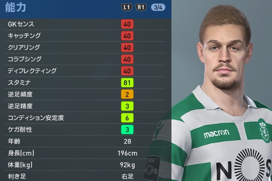 ウルグアイの有名選手たち、 『ウイイレ2019』での能力はこんな感じ｜写真19