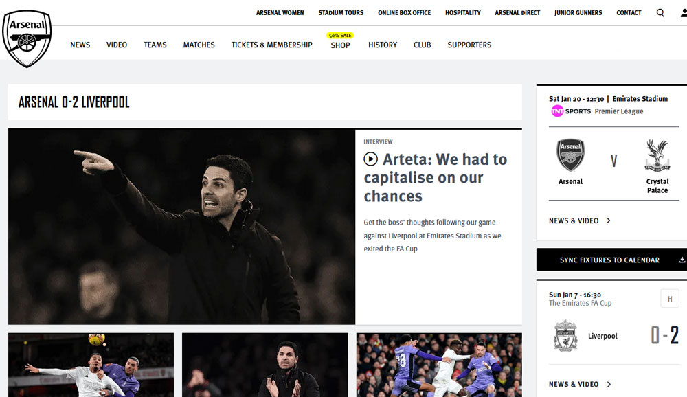 アーセナルが「真っ白なユニフォーム」をリヴァプール戦で着用　異例デザインの理由とは｜写真8