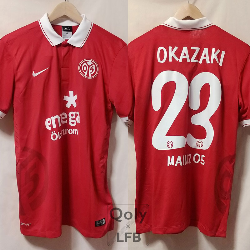 岡崎慎司、超活躍！マインツ「2014-15ホーム」ユニフォーム｜写真5