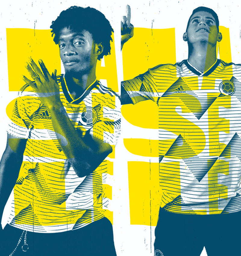 コロンビア代表、コパ・アメリカに向けた新ユニフォーム発表！日本戦でデビューへ｜写真7