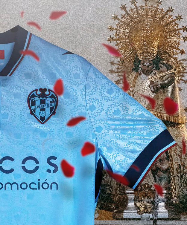 美しき聖なるデザイン…レバンテが「聖母戴冠100周年」を祝う23-24新ユニを発表｜写真3