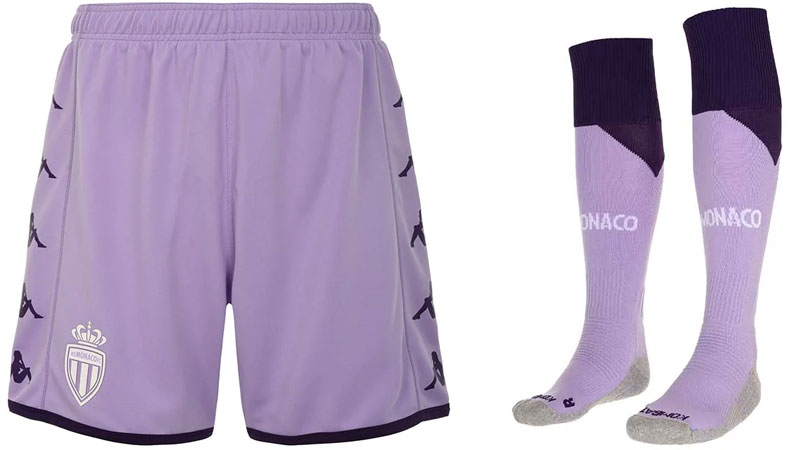 南野所属のモナコ、薄紫の22-23サードユニフォーム発表！“漆黒のアウェイ”も掲載｜写真6