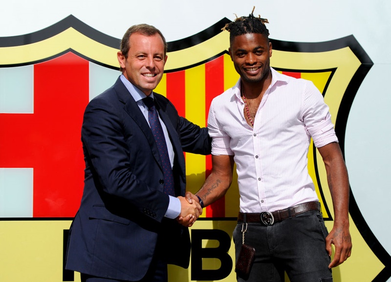 バルセロナに所属した「能力最強」のアフリカ人｜写真2