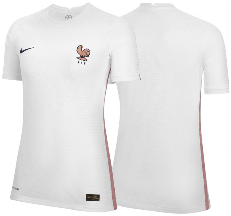 フランス女子代表、2022新ユニフォームを発表！ホームは「レトロ花柄」｜写真5