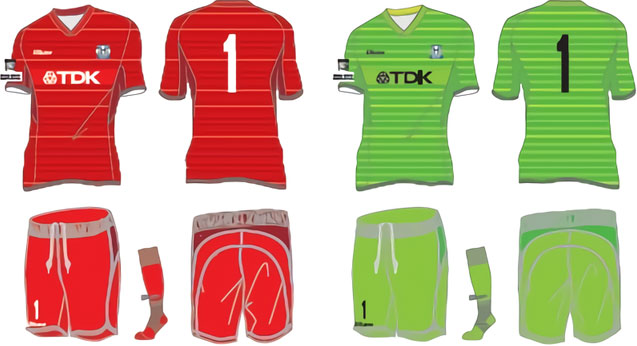 ブラウブリッツ秋田、2020新ユニフォームは「赤青ピンボーダー」に！｜写真7