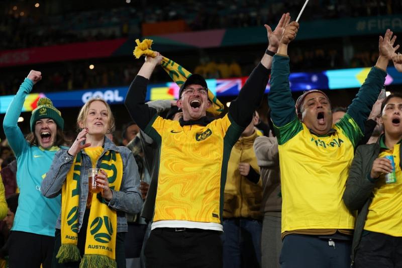 オーストラリア女子サポーターの声援、絶叫、悲鳴が凄かった女子ワールドカップ2023準決勝｜写真4