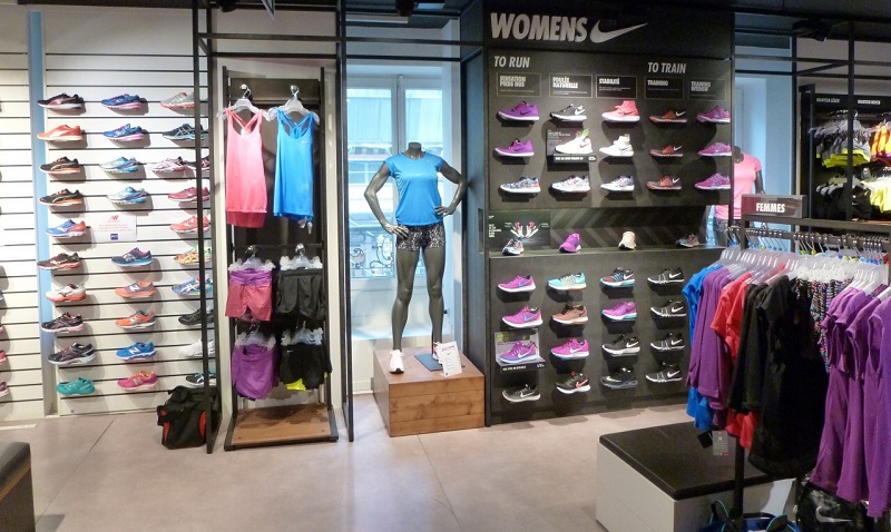 オシャレなパリのスポーツショップは女性専用フロアがある｜写真13