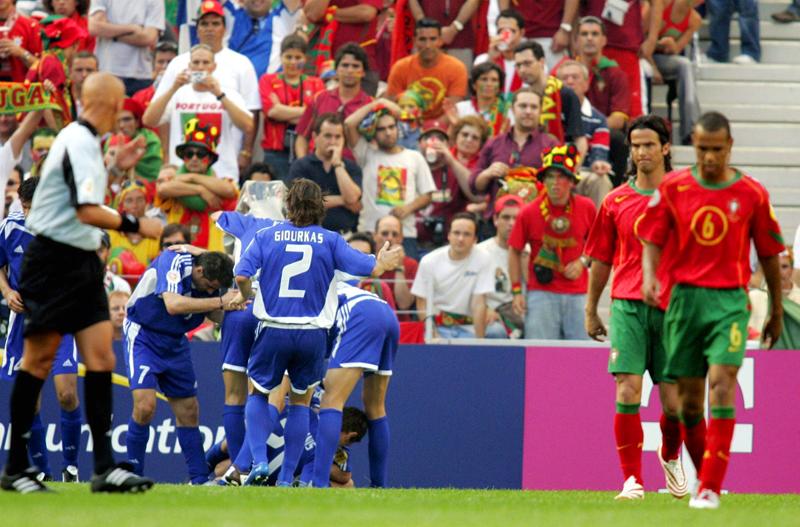 ギリシャ代表、究極のミラクル初優勝！今こそ推したい「懐かしユニフォーム」｜写真3