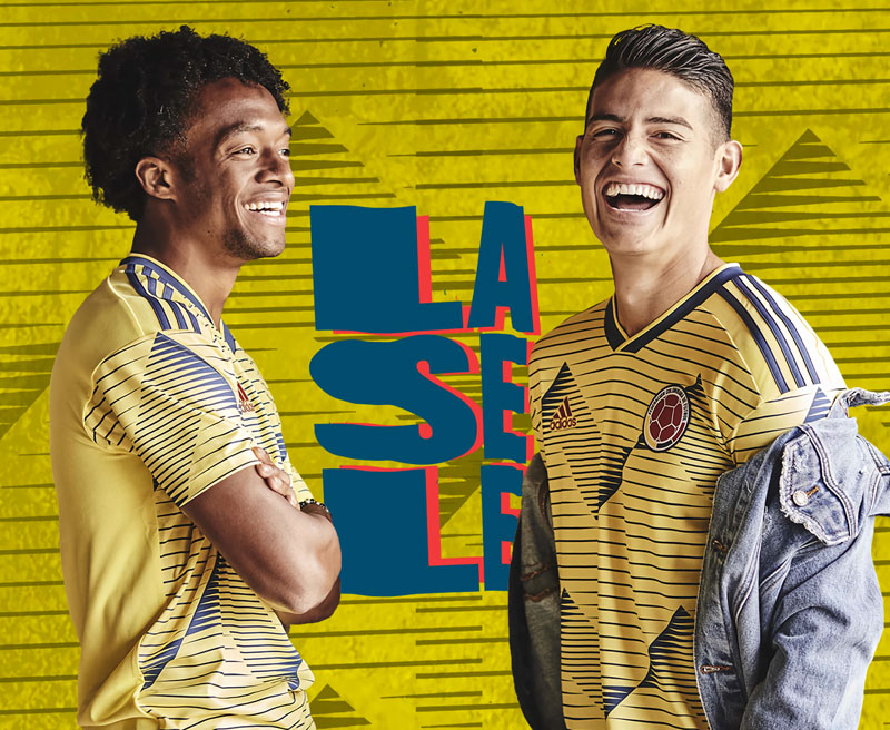 コロンビア代表、コパ・アメリカに向けた新ユニフォーム発表！日本戦でデビューへ｜写真6