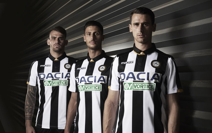 ウディネーゼ、2018-19新ホームユニフォームを発表！新背番号も掲載｜写真8
