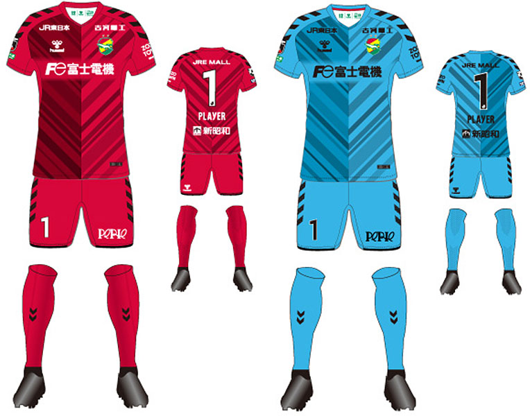 ジェフユナイテッド千葉、“J最速”で2023新ユニフォームを発表！驚きの「半々デザイン」｜写真8