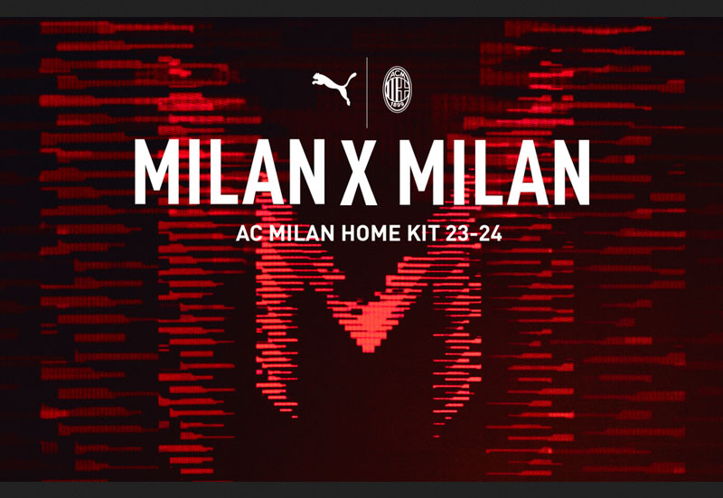 ミランが「革新的ストライプ」の23-24新ユニフォーム発表！鎌田大地の新たな“戦闘服”となるか｜写真4