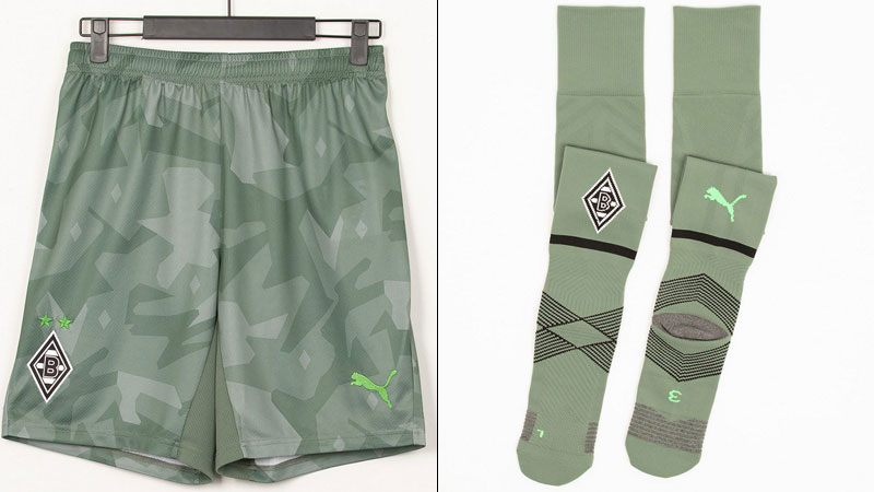 ボルシアMG、「迷彩柄」の2021-22アウェイユニフォームを発表！｜写真3