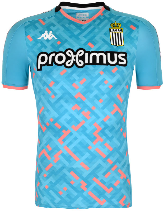 森岡亮太のシャルルロワ、2019-20新ユニフォーム登場！アウェイは「大胆」に｜写真4