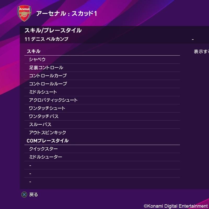 ウイイレ復帰のアーセナル戦士たち！ベルカンプ、ピレスらの能力を大公開｜写真17