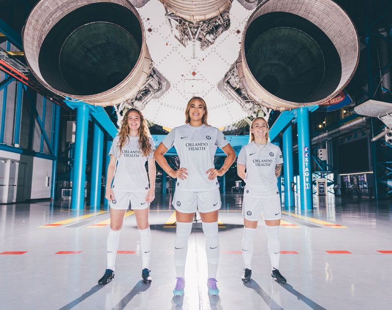 アメリカ女子オーランド、「月の女神」ユニフォームを発表！テーマは“月面着陸計画”｜写真6