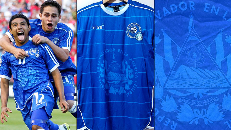 エルサルバドル代表、美しき“透かし”デザイン！今こそ推したい「懐かしユニフォーム」｜写真6